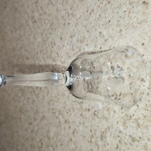 "VTG Princess House Heritage Handblown Handcut Crystal Bell- 6"" Tall"